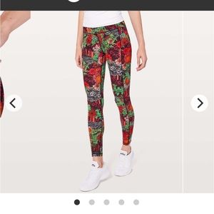 Lululemon Speed Up Tight Luxtreme Zen Garden Multi in Size 4
